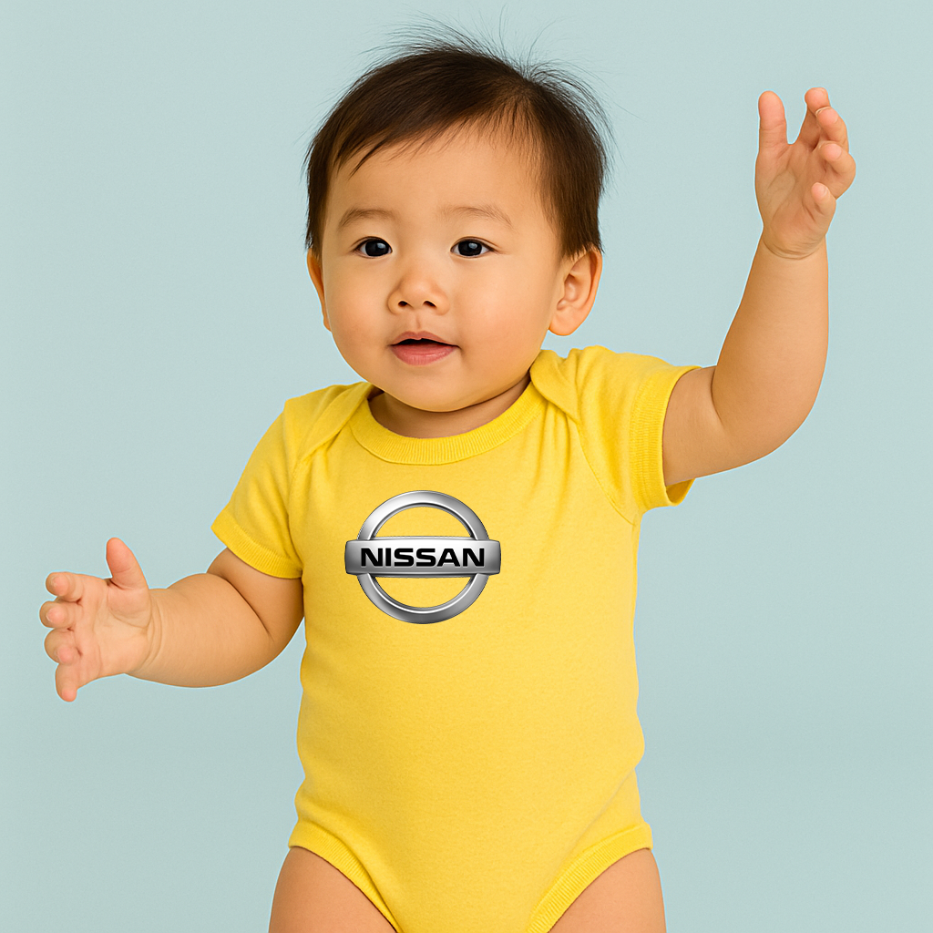Nissan Motorsport Car Baby Romper Onesie